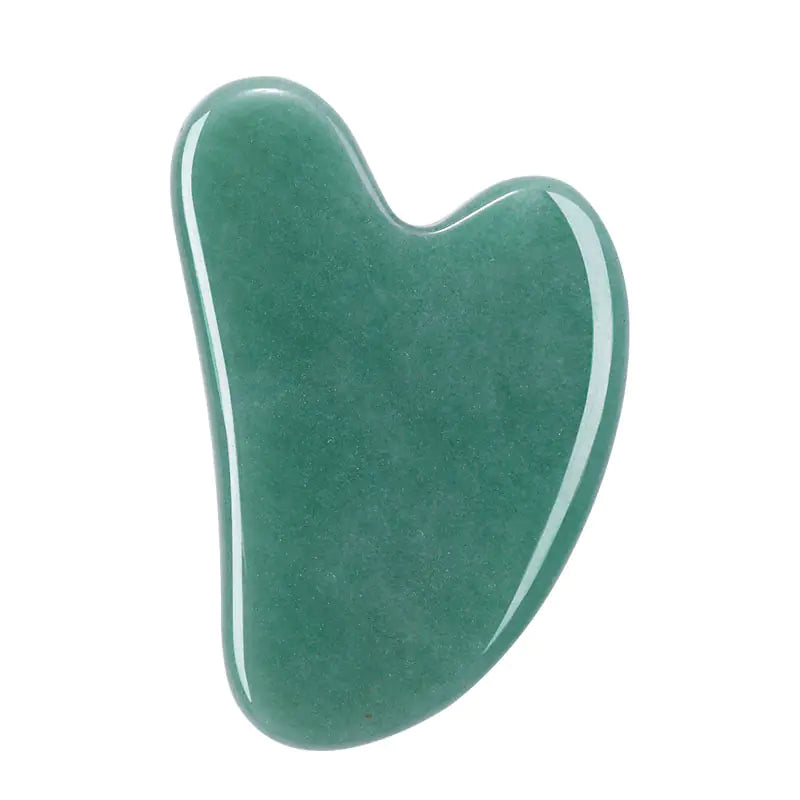 Elegant Skin Natural Jade Gua Sha Facial Massage Tool for Face