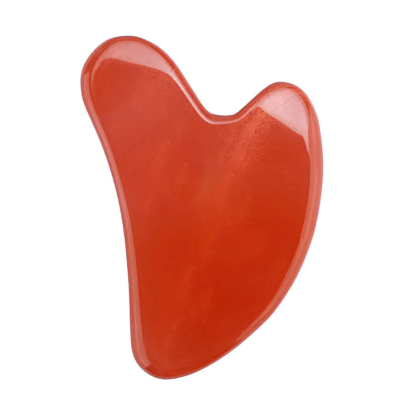Elegant Skin Natural Jade Gua Sha Facial Massage Tool for Face