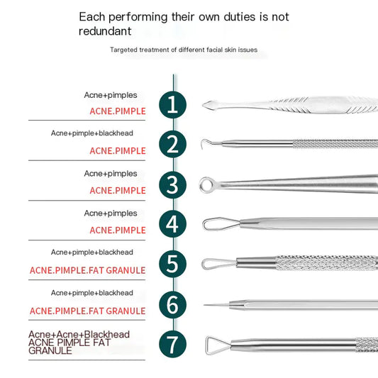 Precision Pimple Extraction Tool Set for Beauty Salons